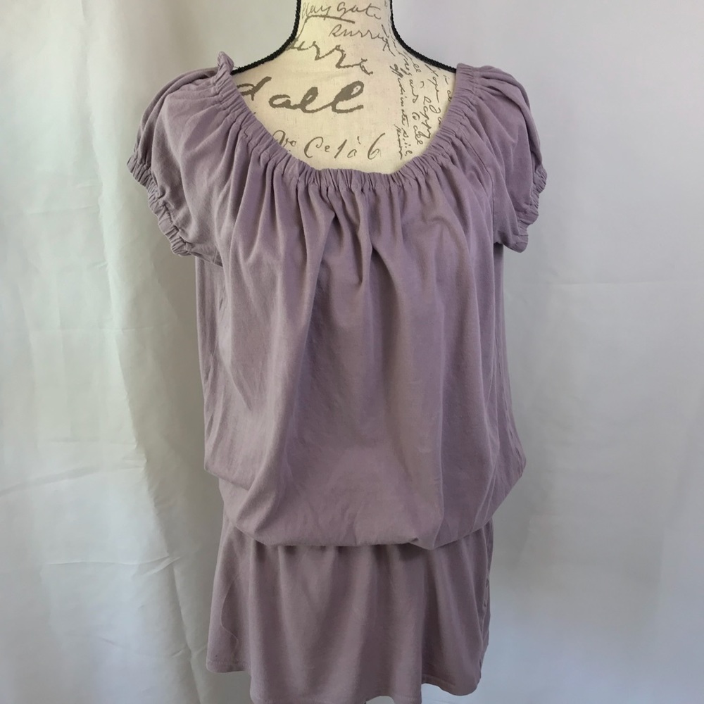 Stile Benetton Drop Waist  Mauve Dress XL DYT T2
